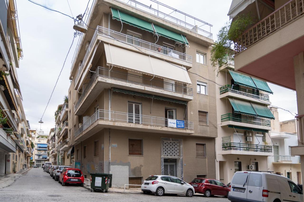 Апартаменты Athens Hideout Apt, Big Rooftop With City View Экстерьер фото
